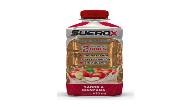 SUEROX MANZANA S/AZ X 630 ML