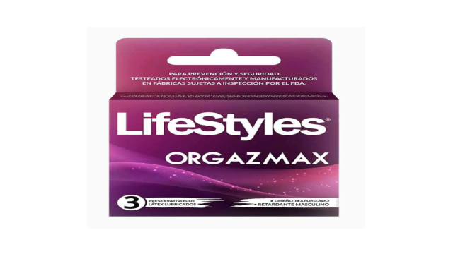 PRESERVAIVOS LIFESTYLES ORGAZMAX CONDON X 3 UNIDADES