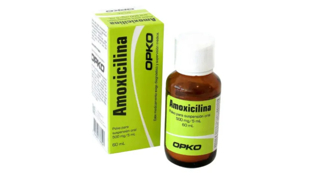 AMOXICILINA 500 MG/5 ML SUSPENSION ORAL X 60 ML 