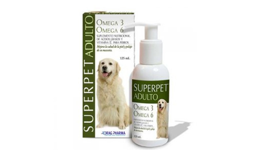 SUPERPET OMEGA PERRO ADULTO SUPLEMENTO ALIMENTARIO X 125 ML DRAG PHARMA 