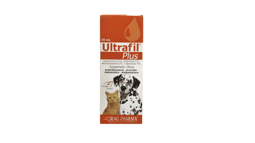 ULTRAFIL PLUS SUSPENSION OTICA X 20 ML