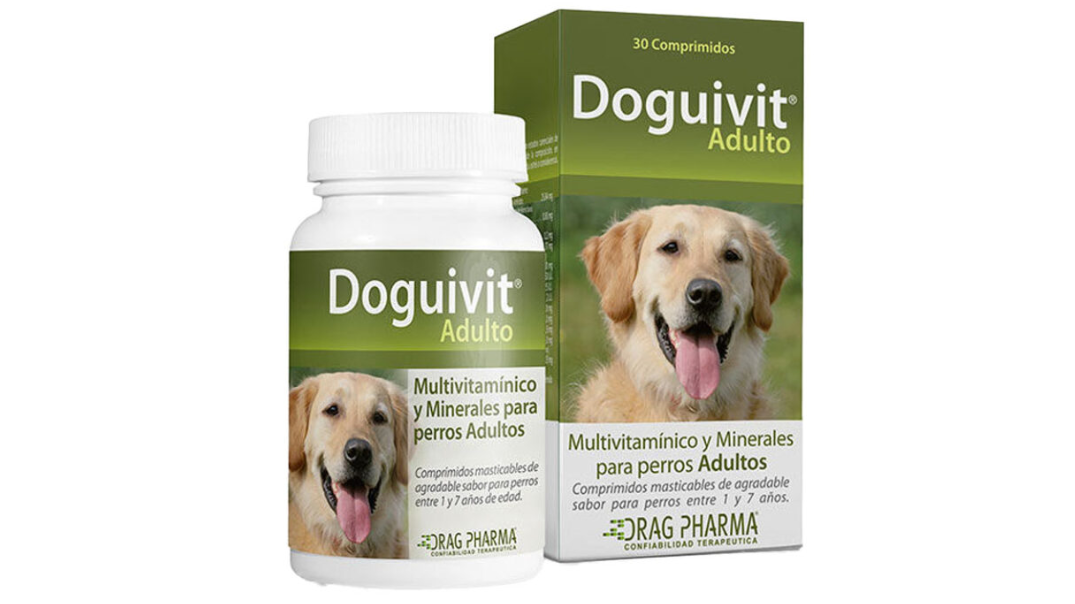 DOGUIVIT ADULTO X 30 COMPRIMIDOS MASTICABLES DRAG PHARMA 