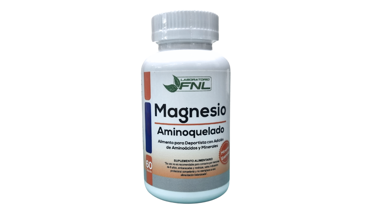 MAGNESIO AMINOQUELADO 500MG X 60 CAPSULAS