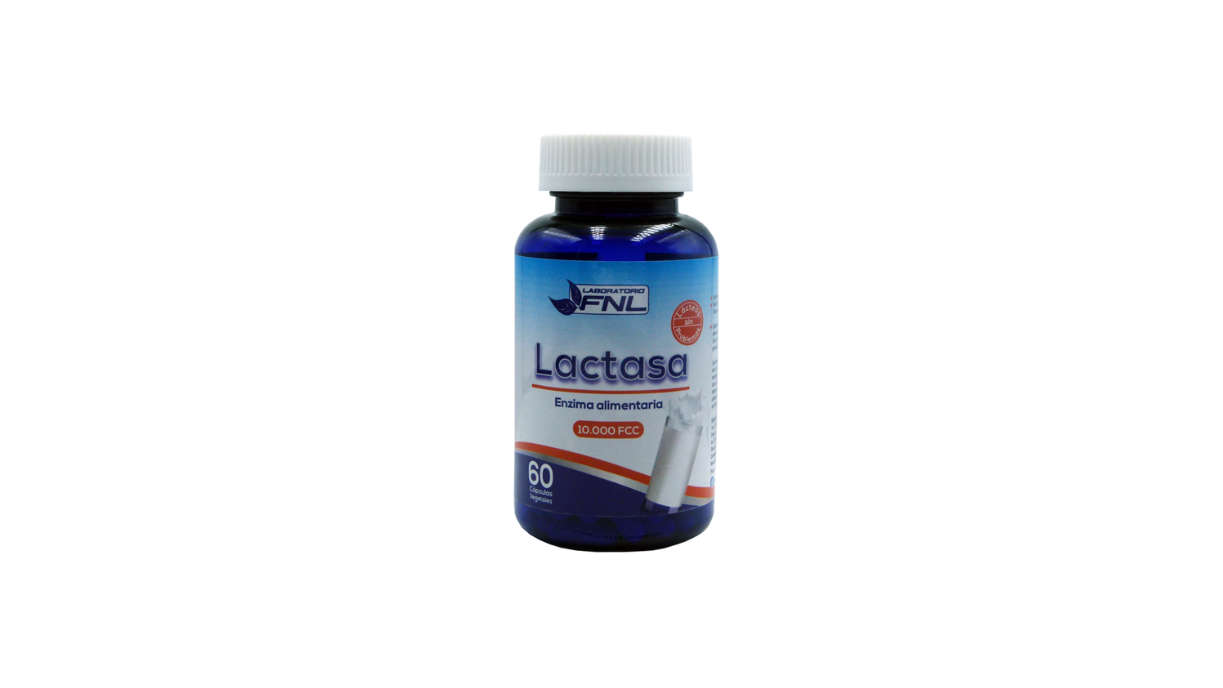 LACTASA 10.000 FCC X 60 CAPSULAS VEGETALES