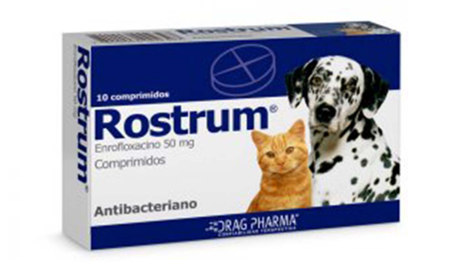 ROSTRUM ENROFLOXACINO 50 MG X 10 COMPRIMIDOS 