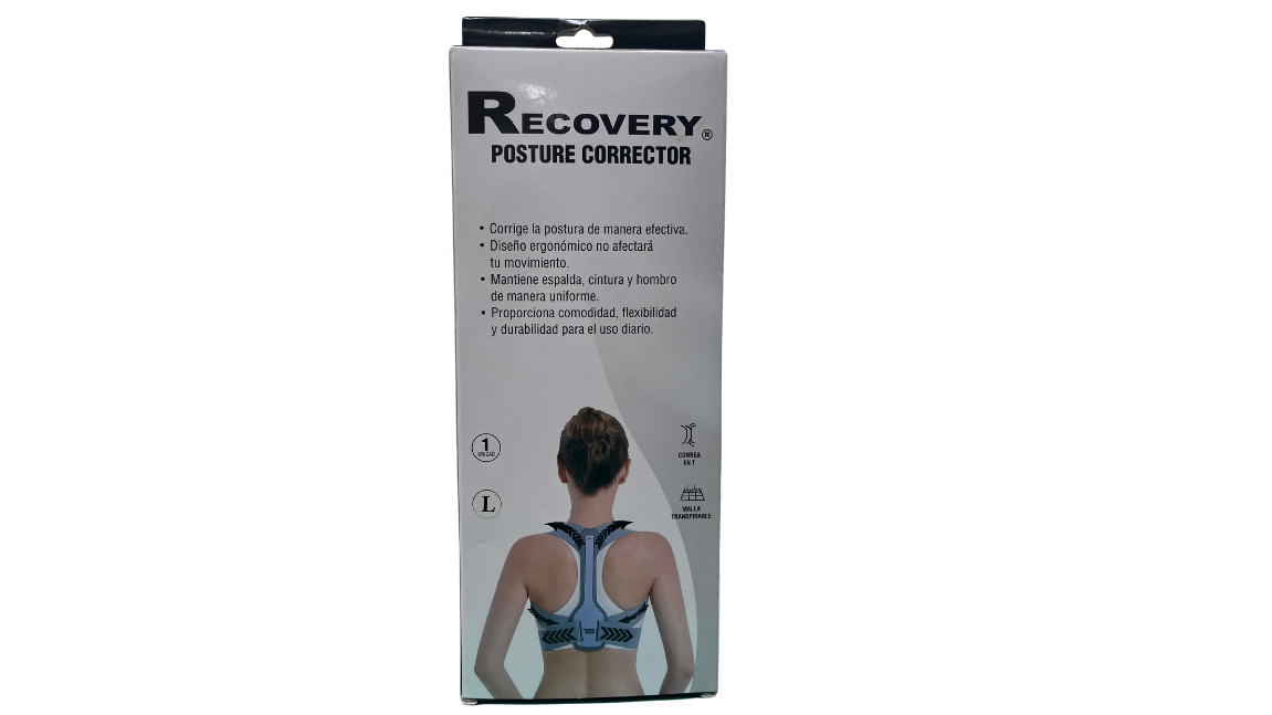 RECOVERY CORRECTOR POSTURA TALLA L X 1 UNIDAD