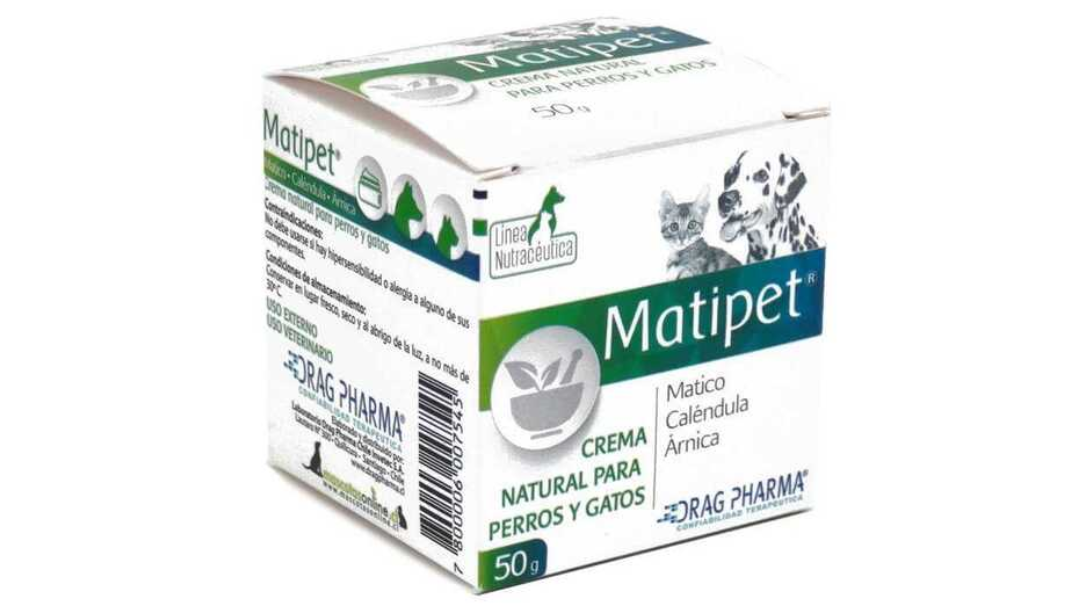 MATIPET PERRO/GATO CREMA CON EXTRACTOS NATURALES X 50 GRAMOS DRAG PHARMA