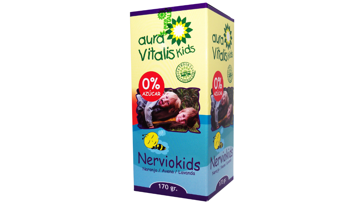 AURA VITALIS KIDS NERVIOKIDS X 170 GRAMOS	