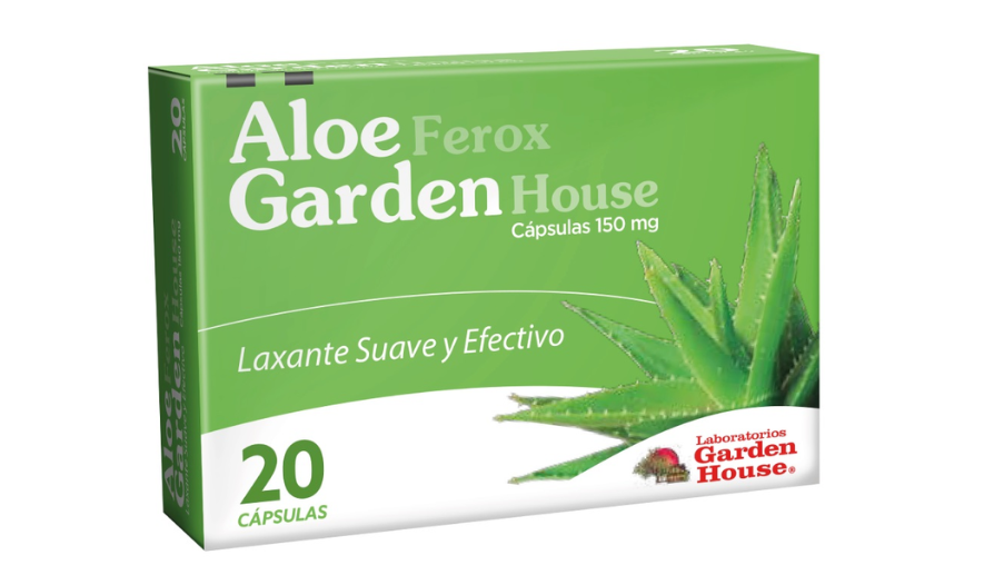 ALOE FEROX GARDEN HOUSE LAXANTE 150 MG X 20 CAPSULAS