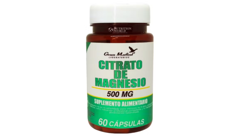 CITRATO DE MAGNESIO 500 MG X 60 CAPSULAS GREEN MEDICAL