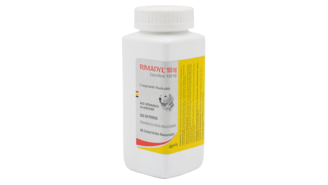 RIMADYL 100 MG X 60 COMPRIMIDOS MASTICABLES