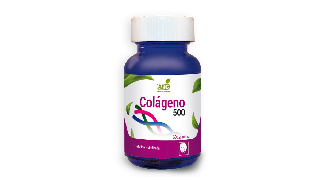 COLAGENO 500MG GELATINA HIDROLIZADA X 60 CAPSULAS 