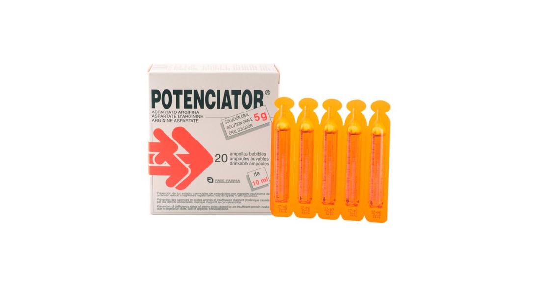 POTENCIATOR ASPARTATO ARGININA 5G X 20 AMPOLLAS