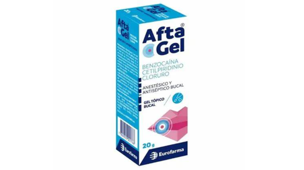 AFTAGEL BENZOCAINA 5%  GEL X 20 GRAMOS EUROFARMA