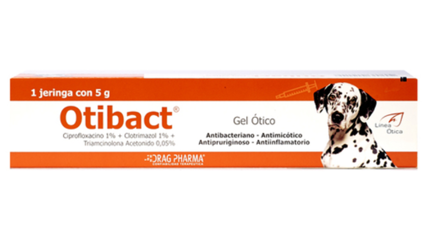 OTIBACT GEL OTICO 5 GR X 1 JERINGA DRAG PHARMA 