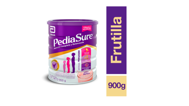 PEDIASURE COMPLETE FRUTILLA PVO X 900 GR
