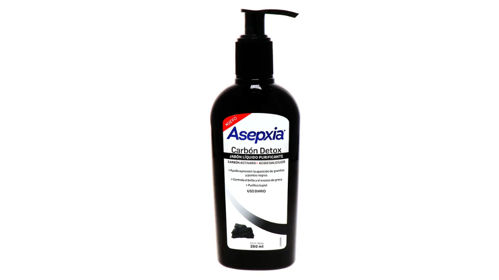 ASEPXIA JABON LIQUIDO CARBON DETOX 200 ML