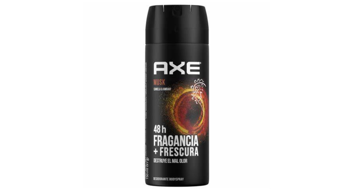 AXE MUSK CANELA & AMBAR 48 HR DESODORANTE SPRAY X 150 ML