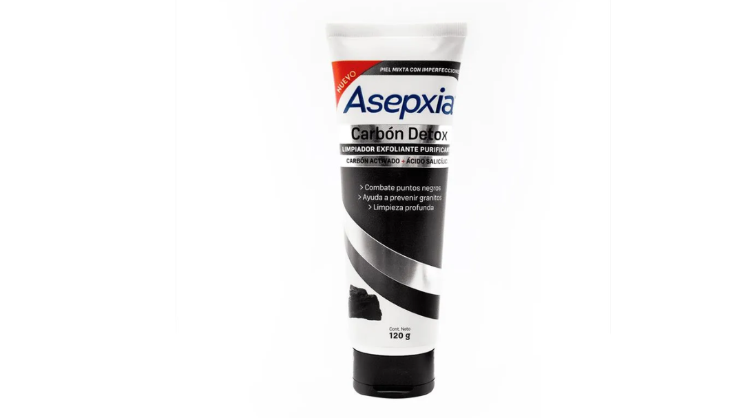 ASEPXIA CARBON DETOX LIMPIADOR EXFOLIANTE 120 G