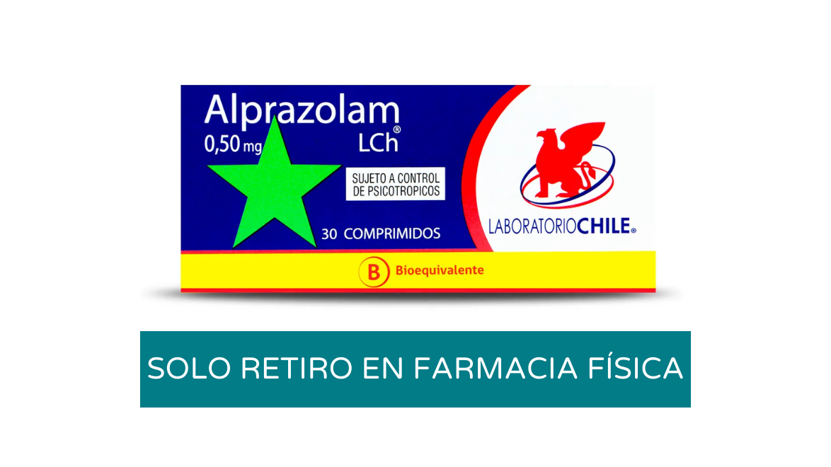 ALPRAZOLAM 0,5 MG X 30 COMPRIMIDOS