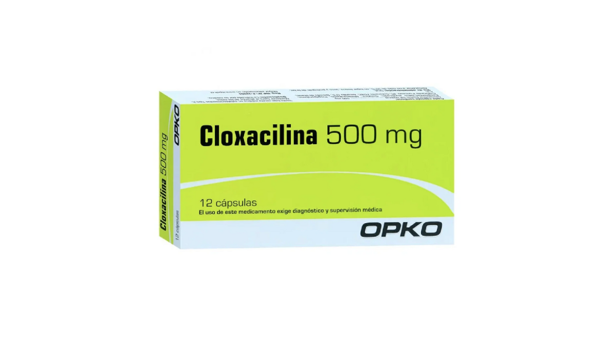 CLOXACILINA 500 MG X 12 CAPSULAS