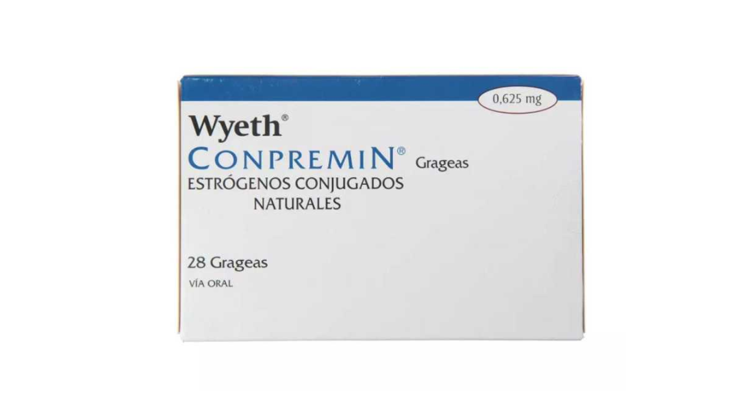 CONPREMIN ESTROGENOS CONJUGADOS 0,625 MG X 28 GRAGEAS