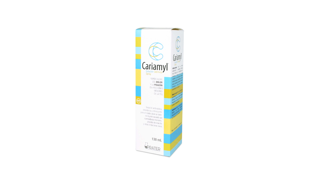 CARIAMYL BENZOCAINA 5G X 130 ML SOLUCION TOPICA SPRAY PRATER