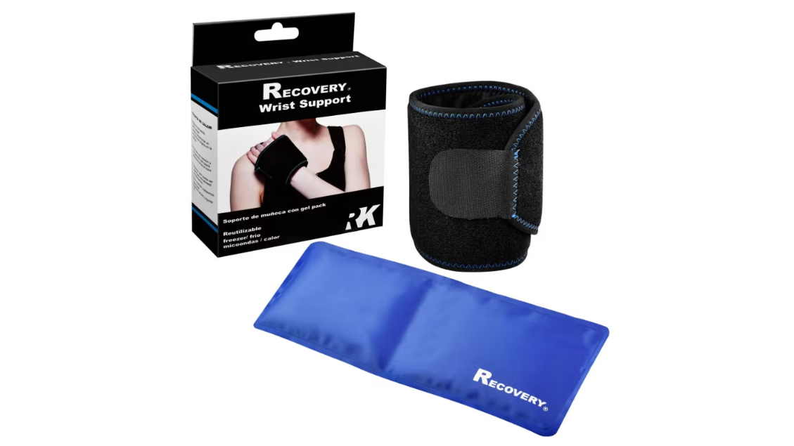 RECOVERY WRIST SUPPORT SOPORTE DE MUÑECA GEL PACK