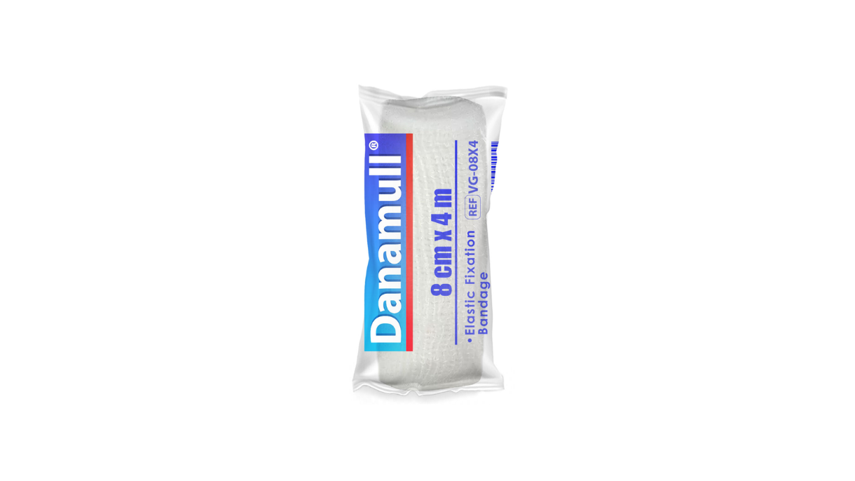 DANAMUL VENDA GASA ELASTICA 8 CM X 4 M X 1 UNIDAD