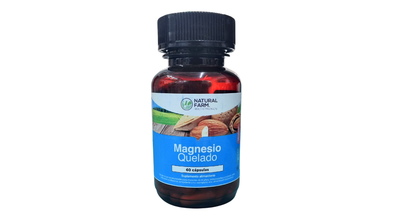 MAGNESIO QUELADO X 60 CAPSULAS