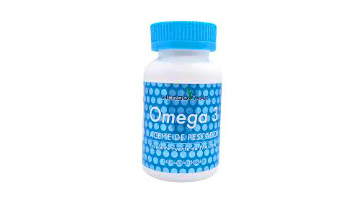 OMEGA 3 ACEITE DE PESCADO HERBO MAX X 60 CAPSULAS