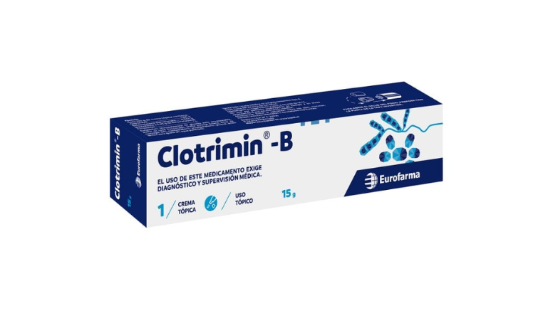 CLOTRIMIN-B CLOTRIMAZOL/BETAMETASONA 0,1/0,05G CREMA TOPICA X 15 GRAMOS EUROFARMA