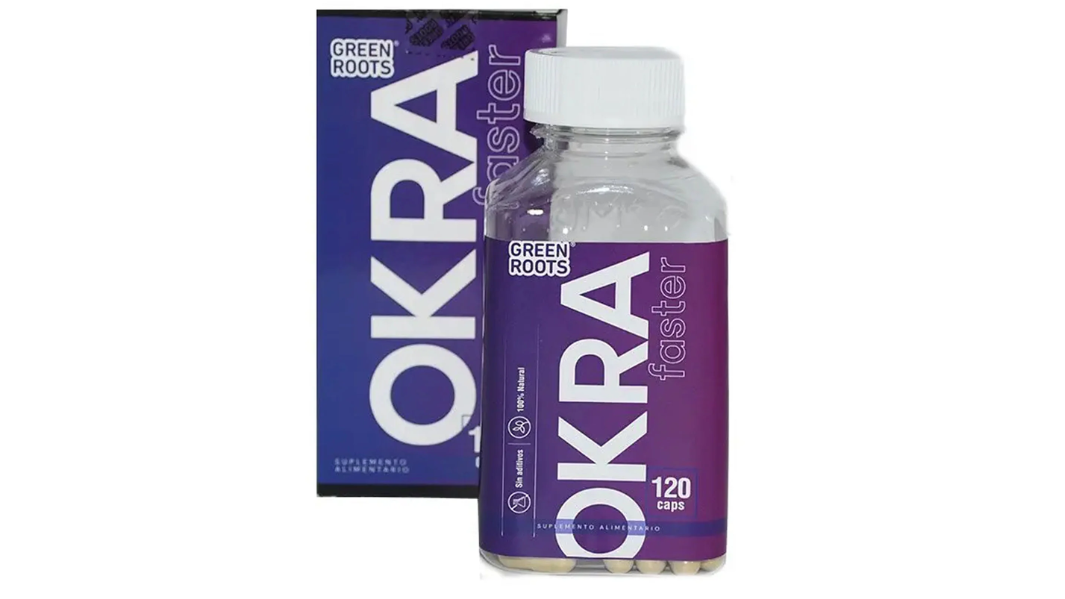 OKRA FASTER ABELMOSCHUS X 120 CAPSULAS
