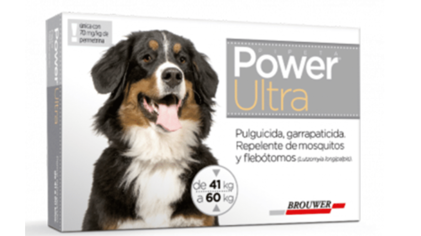 POWER ULTRA PERROS 41-60 KG X 1 PIPETA