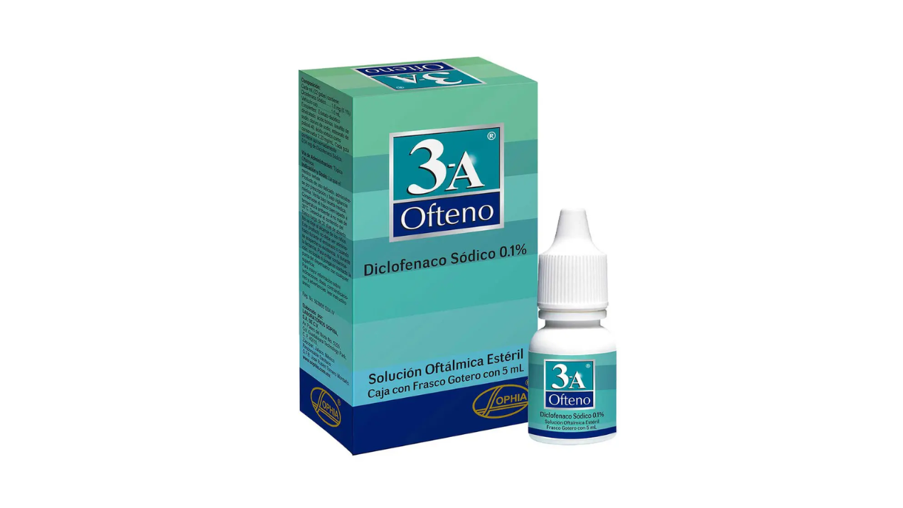 3A OFTENO DICLOFENACO SODICO 0,1% X 5 ML