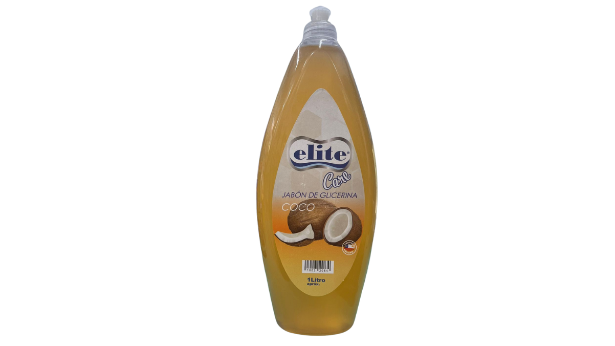ELITE CARE JABON GLICERINA COCO X 1 LITRO