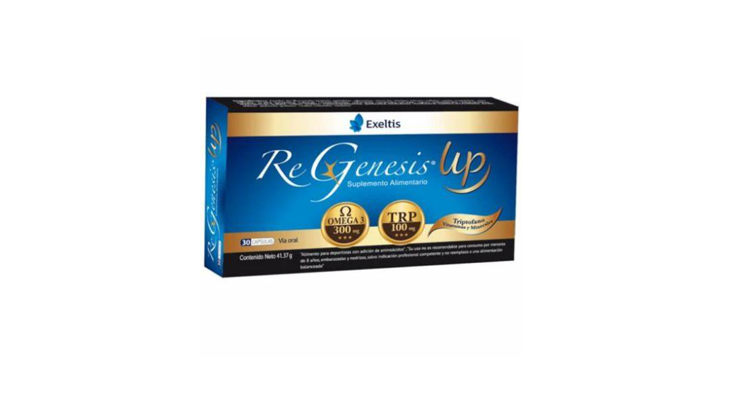 REGENESIS UP OMEGA 3 / TRP / ACIDO FOLICO X 30 CAPSULAS