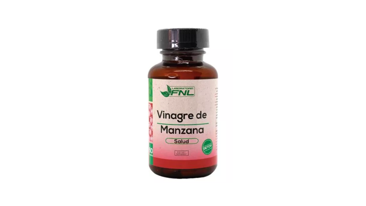 FNL VINAGRE DE MANZANA DETOX X 60 CAPSULAS