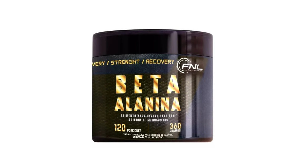 BETA ALANINA 360 GRAMOS X 120 PORCIONES FNL