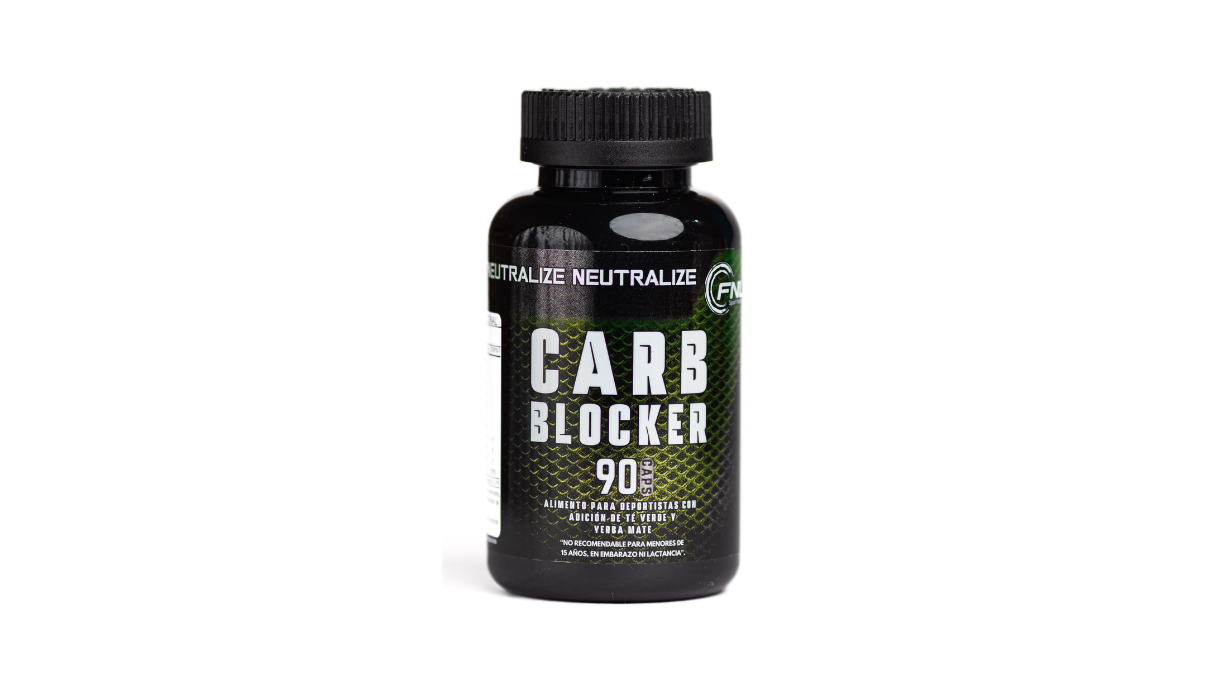 CARB BLOCKER TE VERDE + YERBA MATE X 90 CAPSULAS