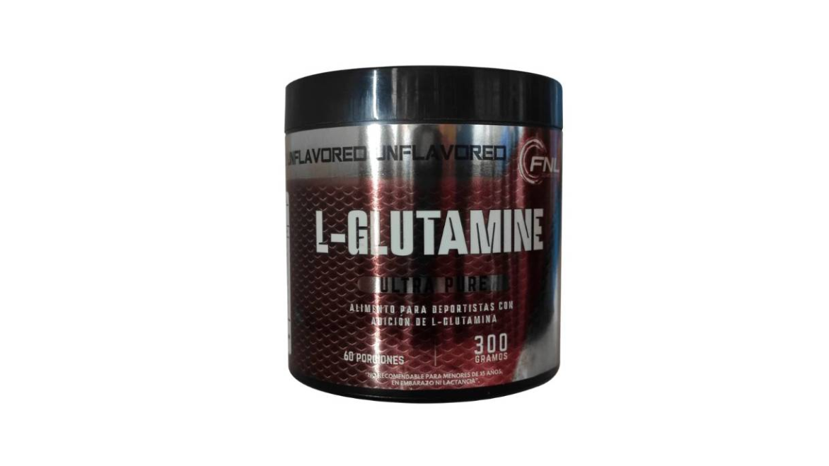 L-GLUTAMINA ULTRA PURO 60 PORCIONES X 300 GRAMOS
