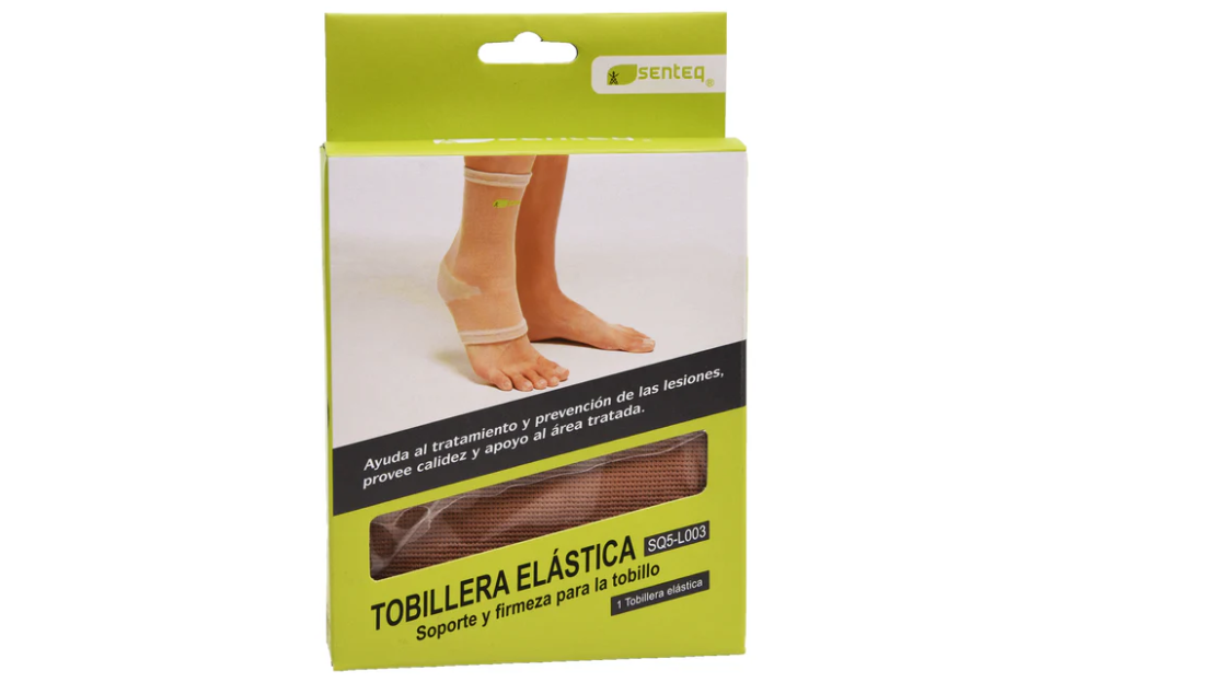 SENTEQ TOBILLERA ELASTICA TALLA M x 1 UNIDAD