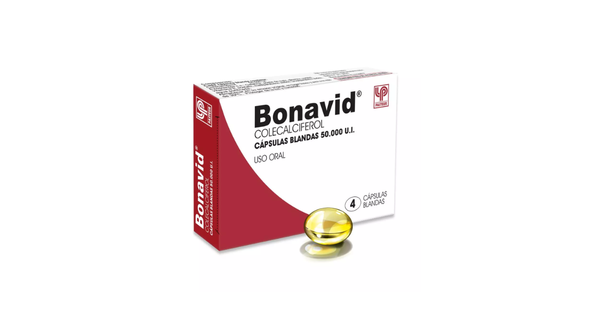BONAVID COLECALCIFEROL 50.000 U.I. X 4 CAPSULAS BLANDAS PASTEUR 