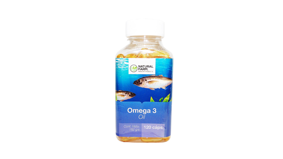 OMEGA 3 OIL NATURAL FARM X 120 CAPSULAS NATURAL FARM