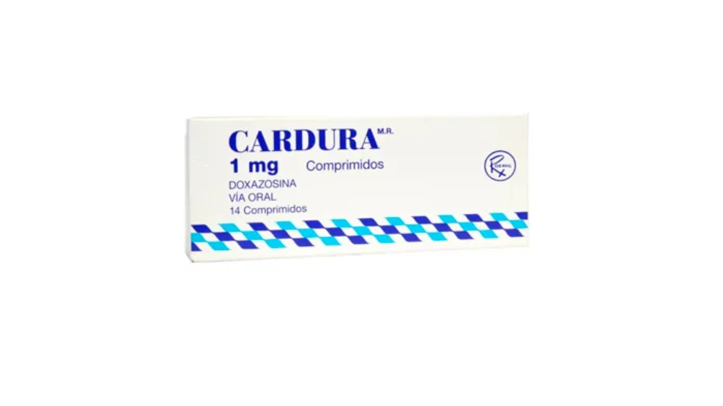 CARDURA DOXAZOSINA 1MG X 14 COMPRIMIDOS 