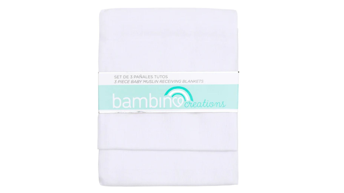 BAMBINO SET PAÑUELOS TUTOS 100% ALGODON X 3 UNIDADES