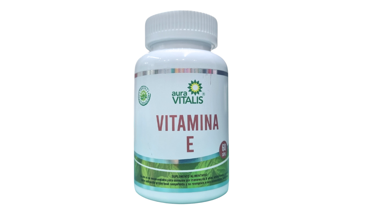 AURA VITALIS VITAMINA E X 60 CAPSULAS