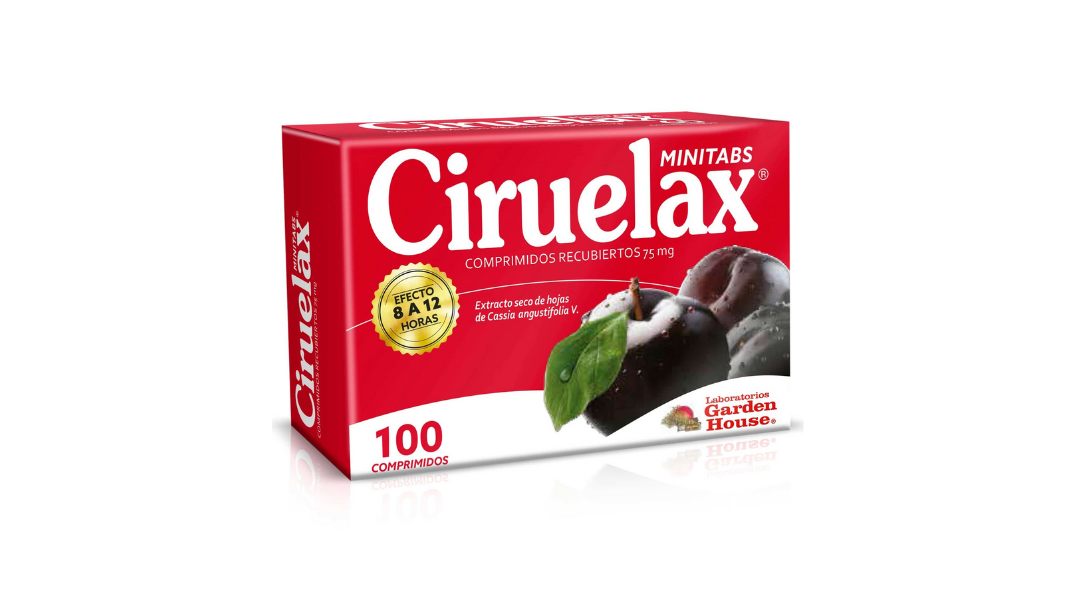 CIRUELAX MINITABS 75 MG X 100 COMPRIMIDOS GARDEN HOUSE 