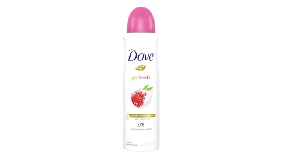 DOVE GO FRESH DESODORANTE ANTITRANSPIRANTE SPRAY 72 H GRANADA Y VERBENA X 150 ML