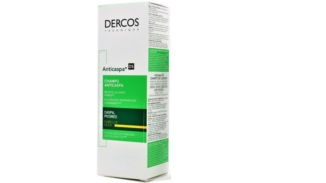 DERCOS SHAMPOO ANTICASPA SELENIO DS CABELLO SECO X 200 ML
